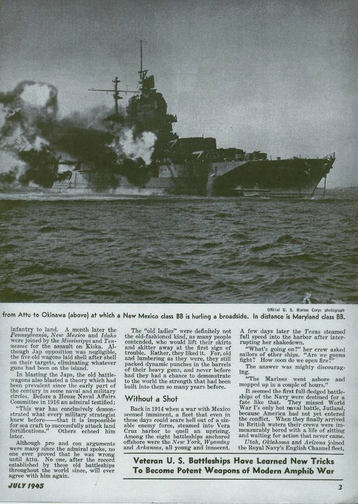 13 Rugged Old Ladies — All Hands July 1945, p. 3