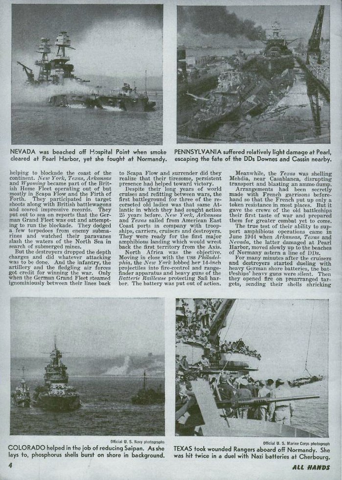 13 Rugged Old Ladies — All Hands July 1945, p. 4