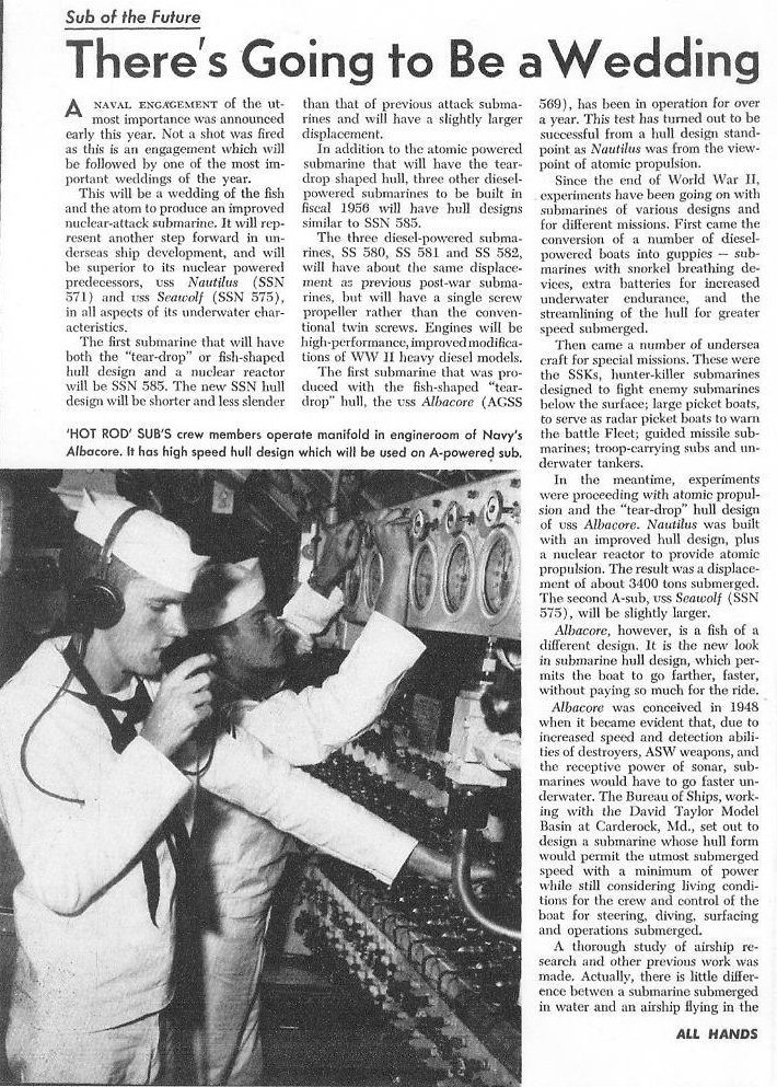 There's Going To Be a Wedding — All Hands April 1956, p. 12