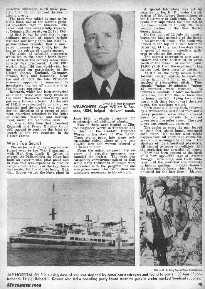 Atomic Energy: A New Era — All Hands September 1945, p. 45