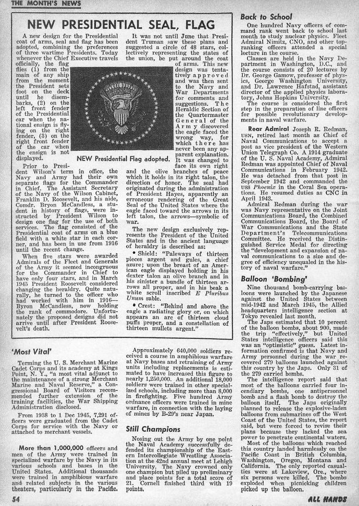 Report from Home — All Hands 1945 p.2