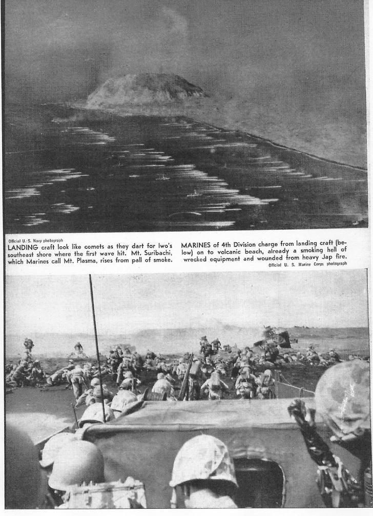 Battle for Iwo — All Hands April 1945, p. 5