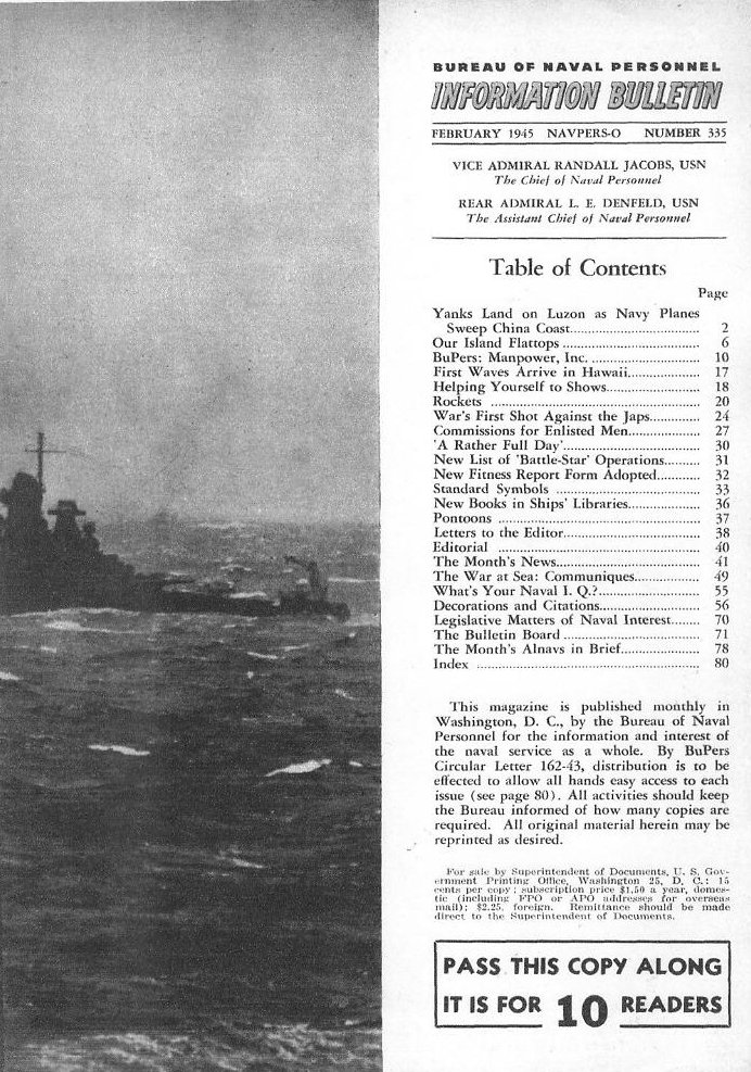 February 1945 All Hands Bulletin p.3