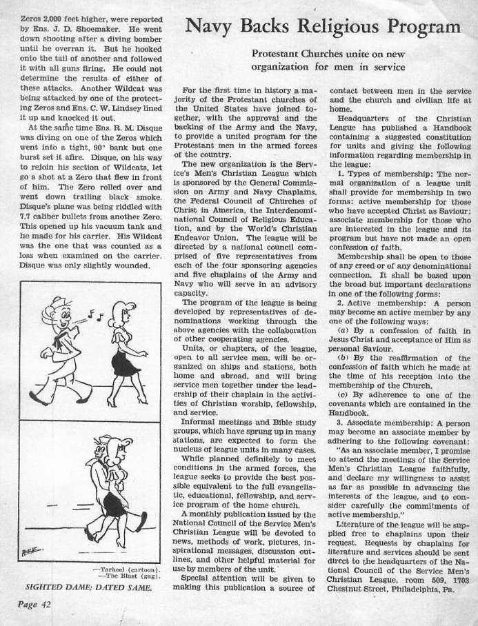 Field Day for Fighting 6 — All Hands December 1942, p. 42