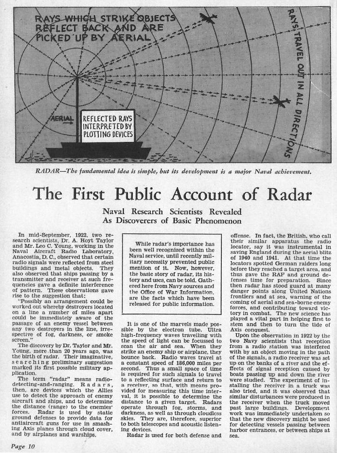 The First Public Account of Radar p.10