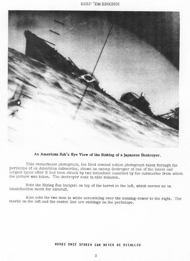 Keep 'Em Sinking — All Hands June 1942