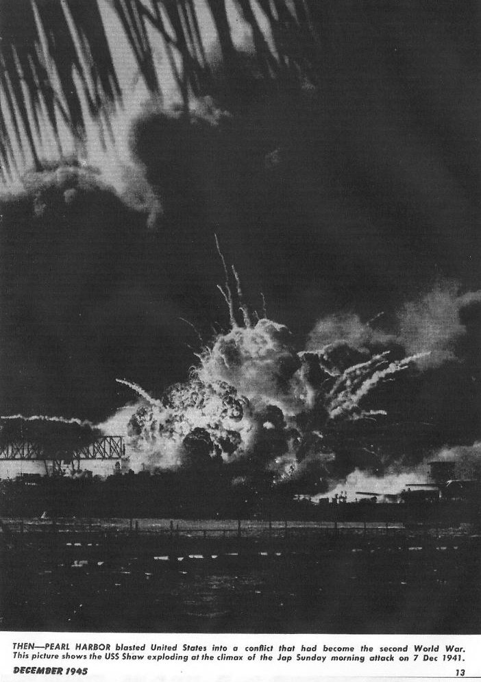 The Navy and WWII, All Hands December 1945 p.13