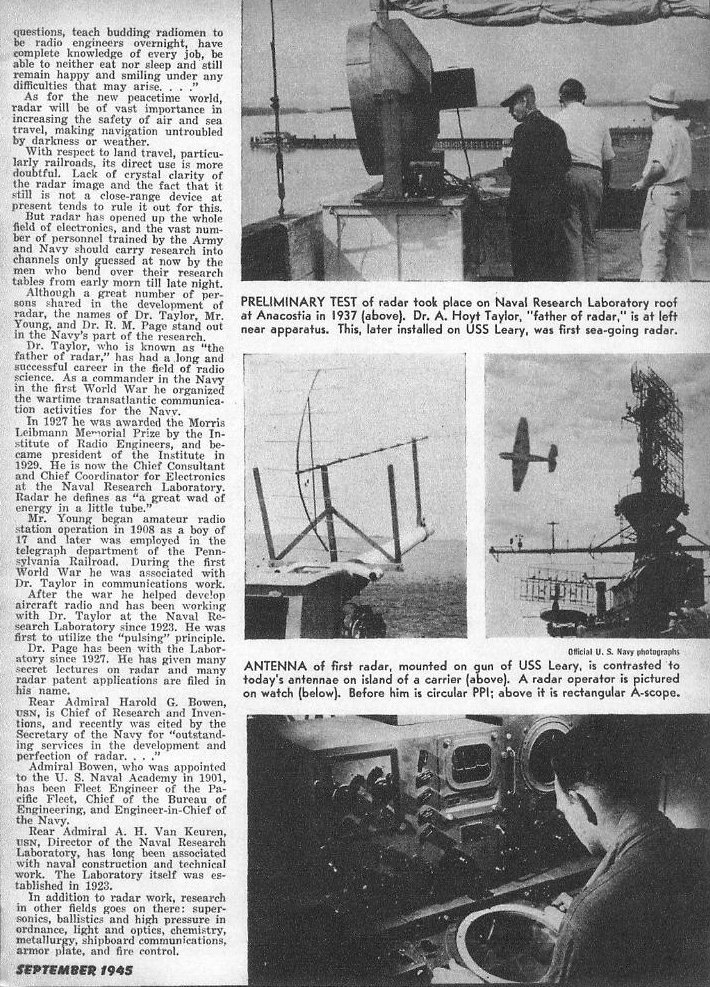 Radar — All Hands September 1945, p. 21