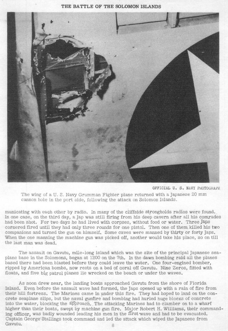 The Battle of the Solomon Islands — All Hands September 1942, p. 8