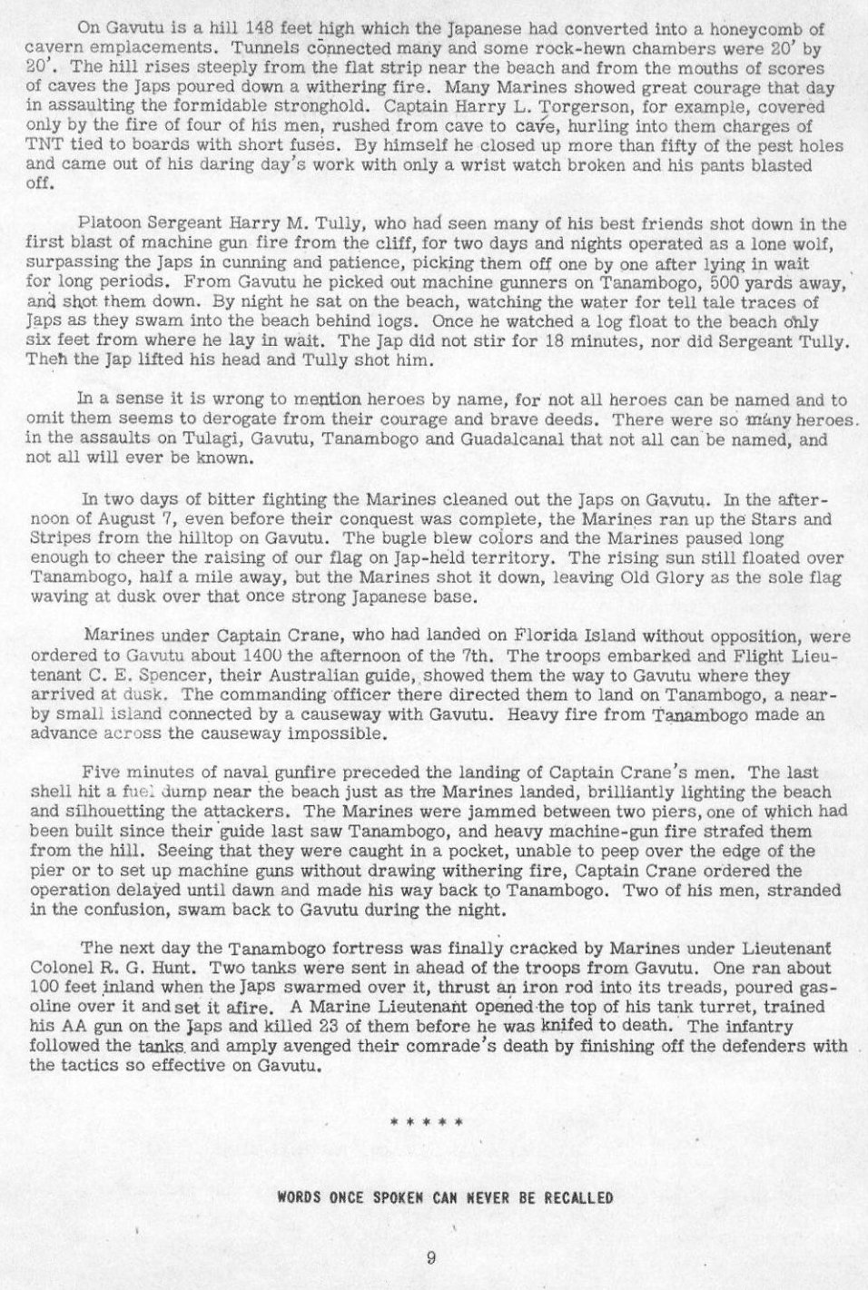 The Battle of the Solomon Islands — All Hands September 1942, p. 9