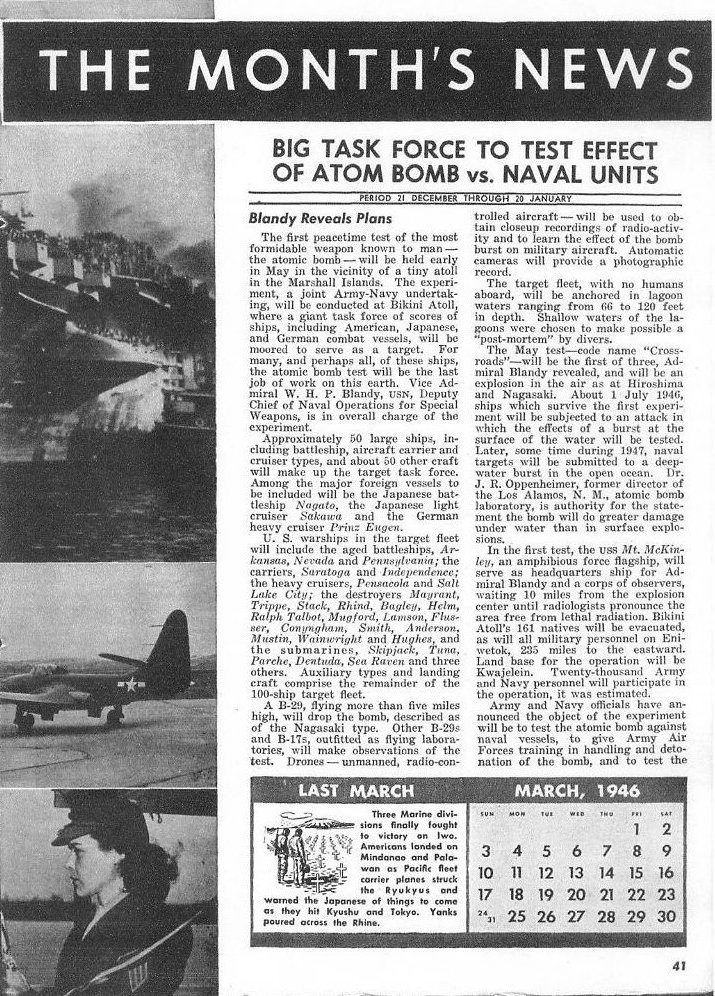 The Month's News p.41