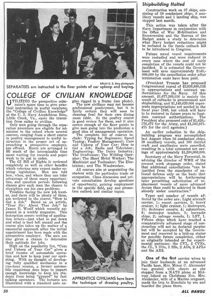 The Month's News p.50