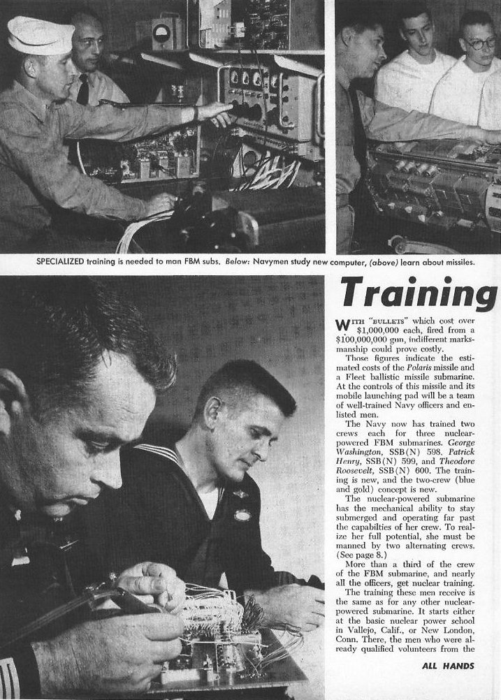 Training for Today's Nuclear Navymen p.1