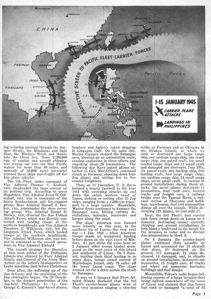 Yanks Land on Luzon as Navy Planes Sweep China Coast p.2