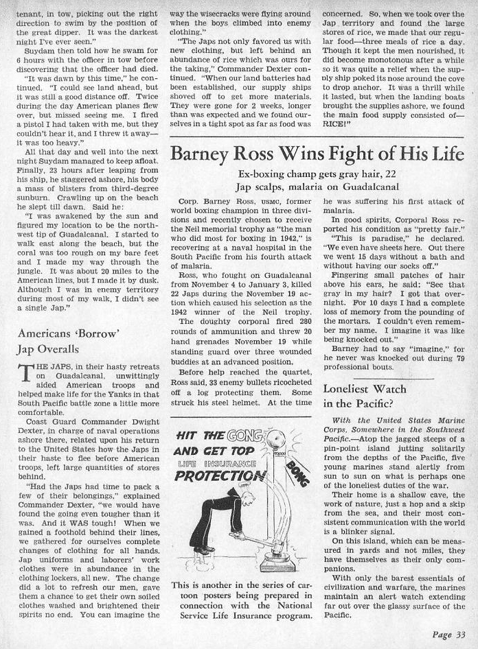 It Happened on Guadalcanal — All Hands March 1943, p. 33