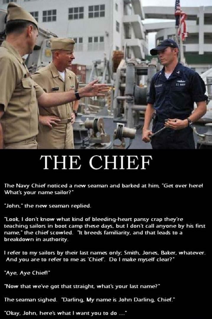 The Chief cartoon