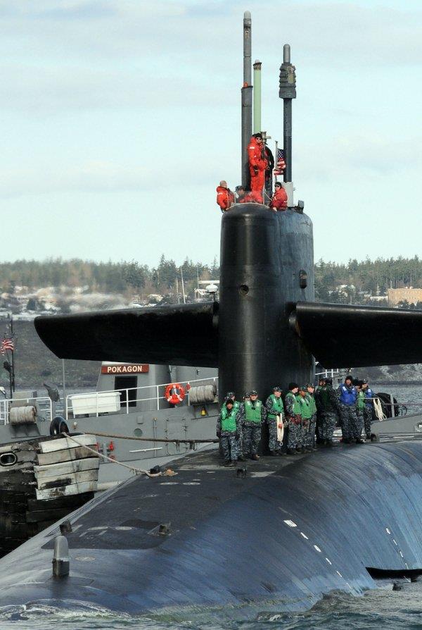Each Ohio-class sub has two crews called the &ldquo;Blue&rdquo; and &ldquo;Gold.&rdquo;