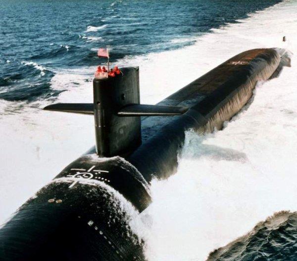 18 Ohio-class subs are lurking somewhere around the world.