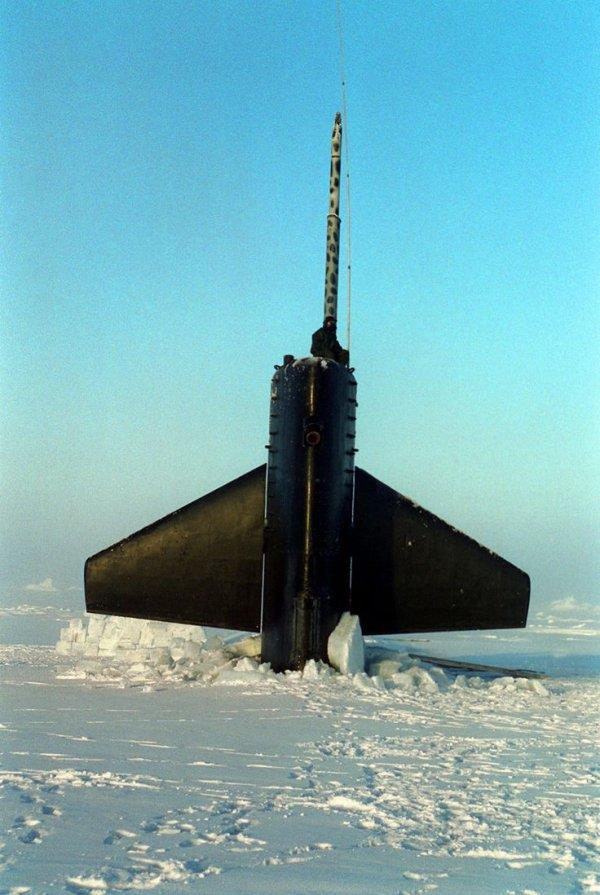 Ohio-class ballistic missile submarine photograph