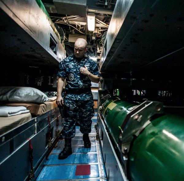 Mark 48 torpedoes have an effective range (officially) &ldquo;greater than 5 miles.&rdquo;