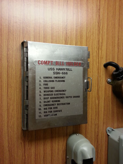 Bill holder