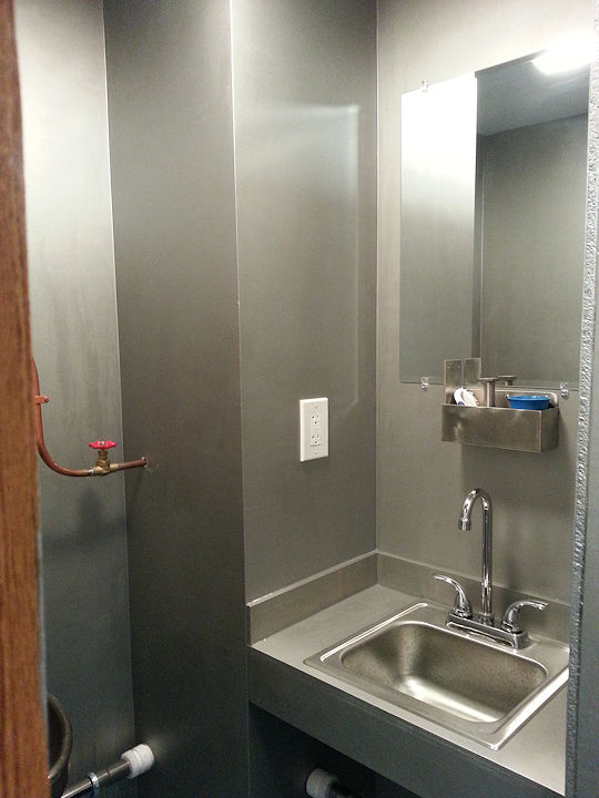 Finished - sink