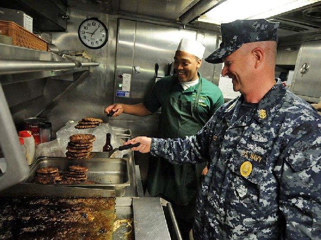 Comfort food aboard USS Virginia