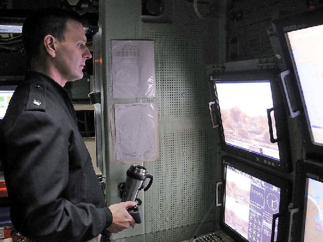 Photonics mast monitor — the ship's electronic periscope