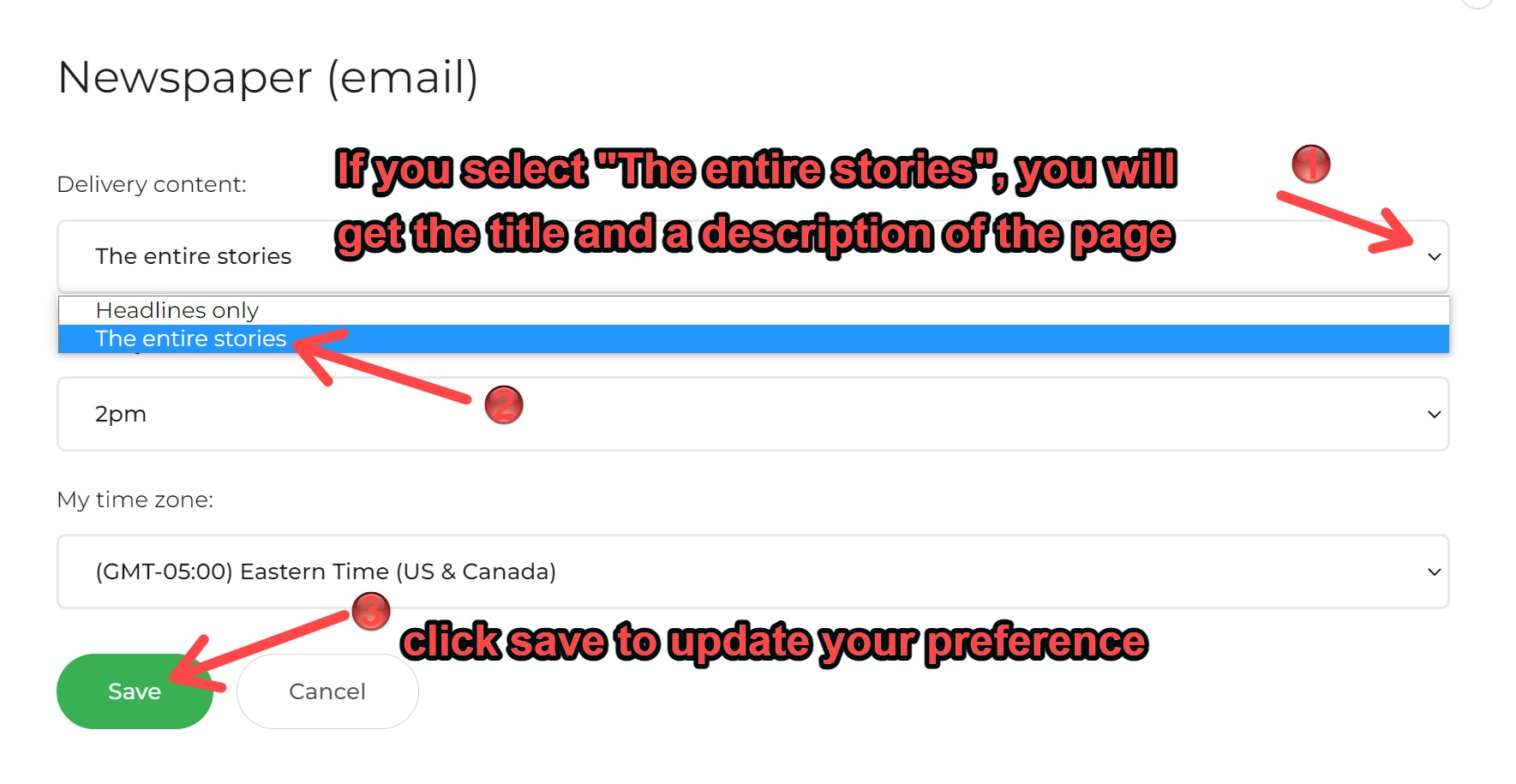 Follow.it instructions — select entire stories