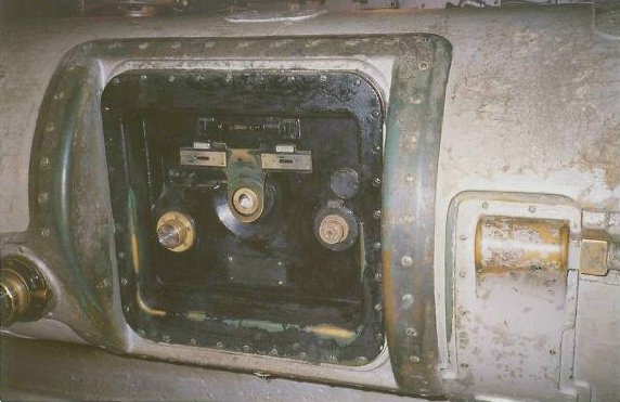 Coincidence rangefinder in No. 1 turret — single eyepiece