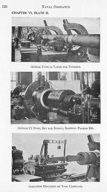 Naval Ordnance 1937, Chapter VI: Construction of Naval Guns — p. 126