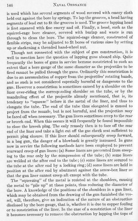 Naval Ordnance 1937, Chapter VI: Construction of Naval Guns — p. 146